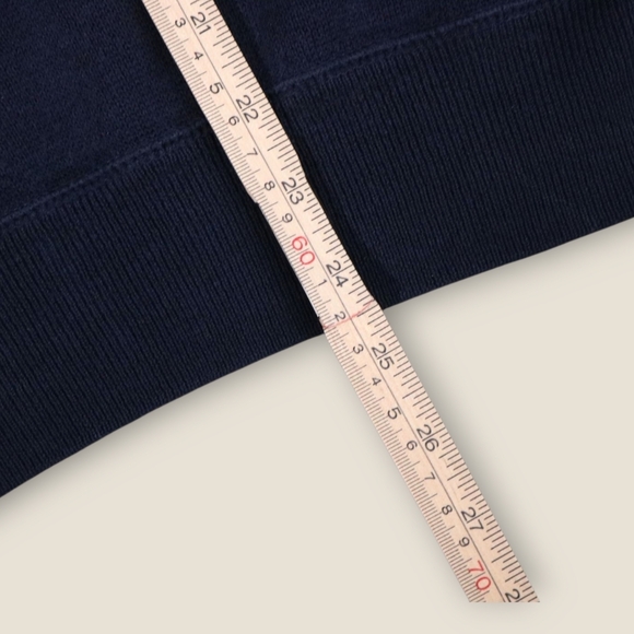 Vintage Polo Golf Ralph Lauren Mens Sweater Vest Size Large Jumper Navy 90s - Picture 5 of 7